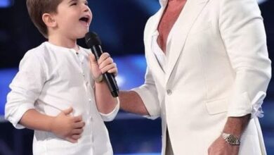 Simon Cowell and His Son Share a Don't Stop Believin' Moment