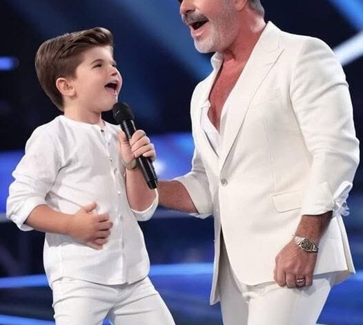 Simon Cowell and His Son Share a Don't Stop Believin' Moment
